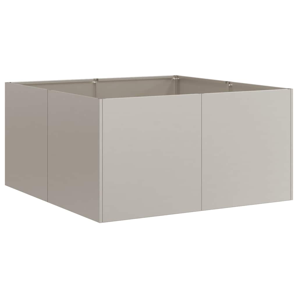 Sadilica boja hrđe 80x80x40 cm od pohabanog čelika