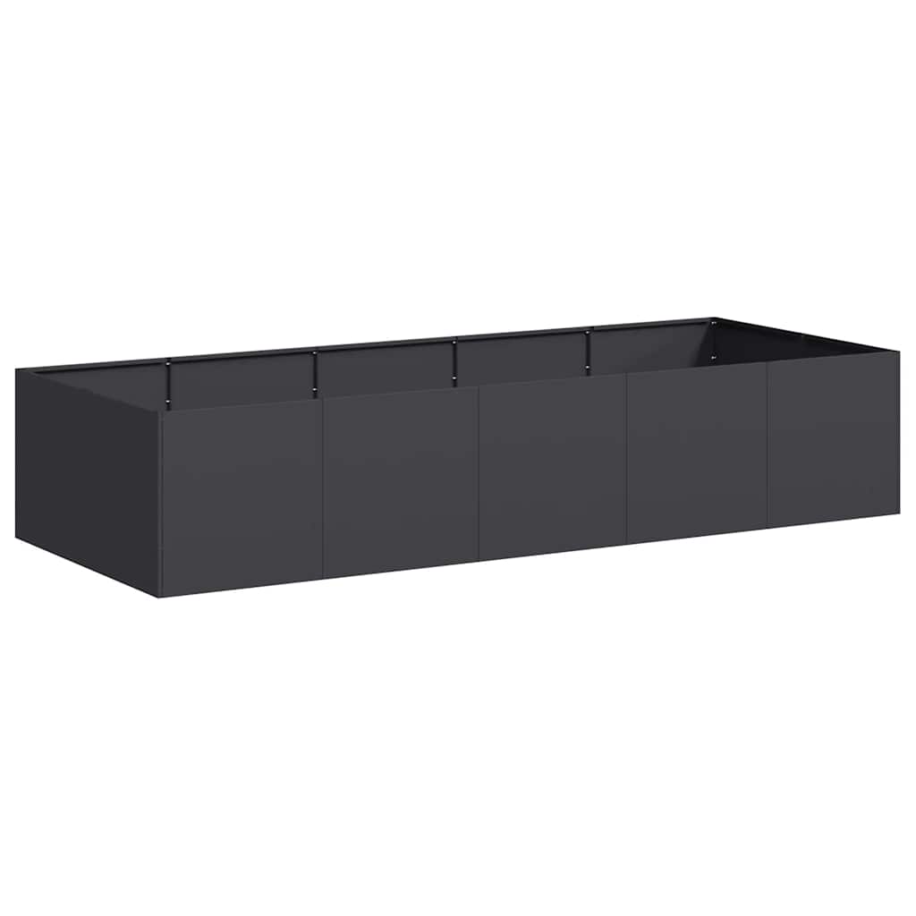 Sadilica crna 200x80x40 cm od čelika