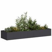 Sadilica crna 280x80x40 cm od čelika