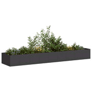 Sadilica crna 360x80x40 cm od čelika