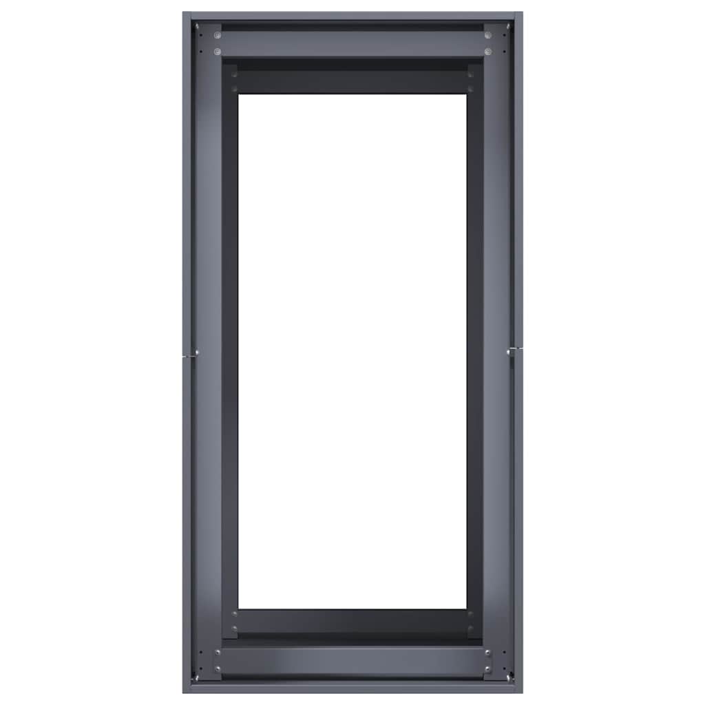 Sadilica antracit 40x80x80 cm od čelika