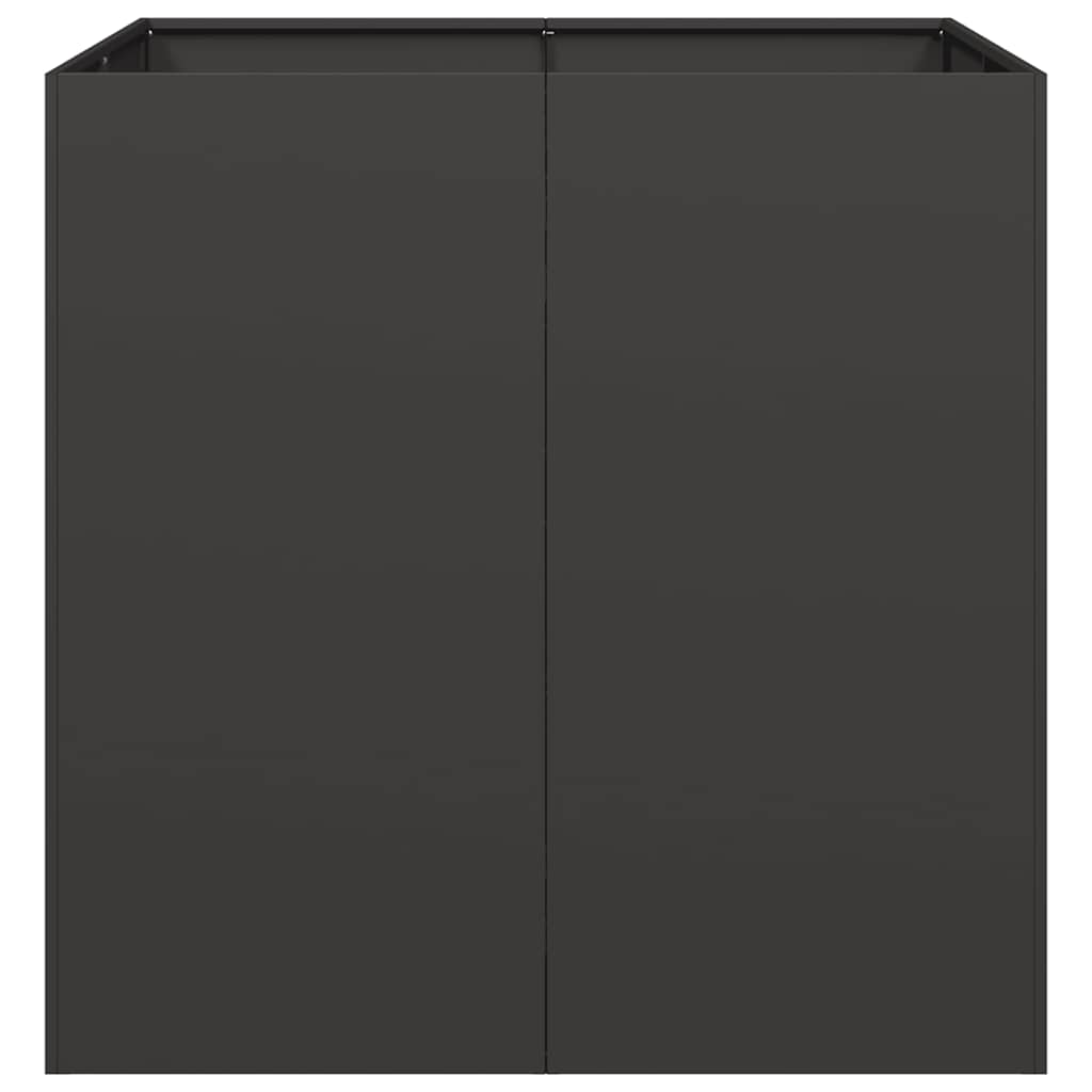 Sadilica crna 80x80x80 cm od čelika