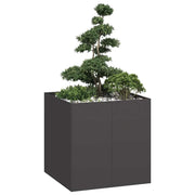 Sadilica crna 80x80x80 cm od čelika