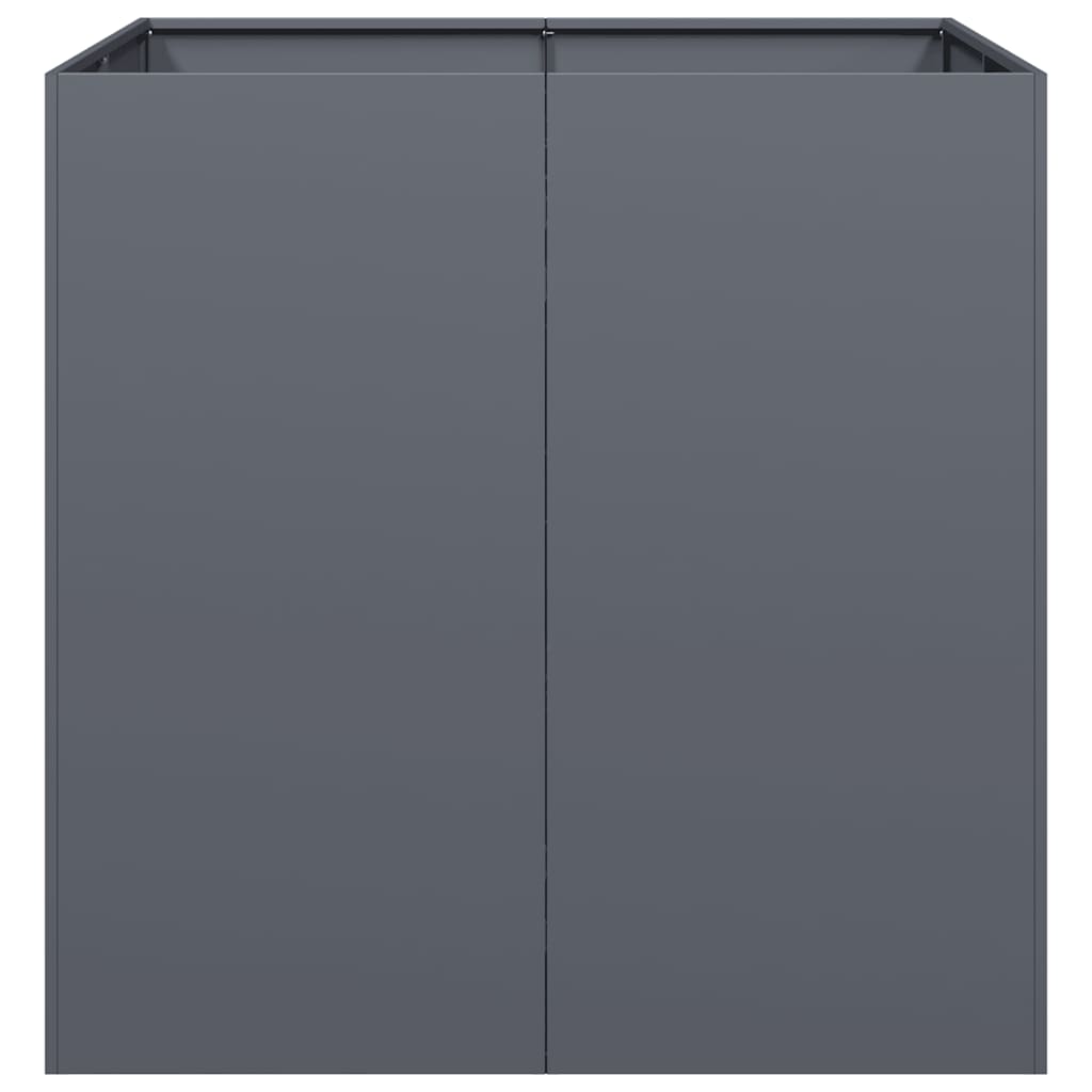 Sadilica antracit 80x80x80 cm od čelika