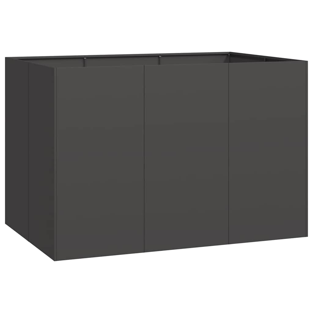 Sadilica crna 120x80x80 cm od čelika