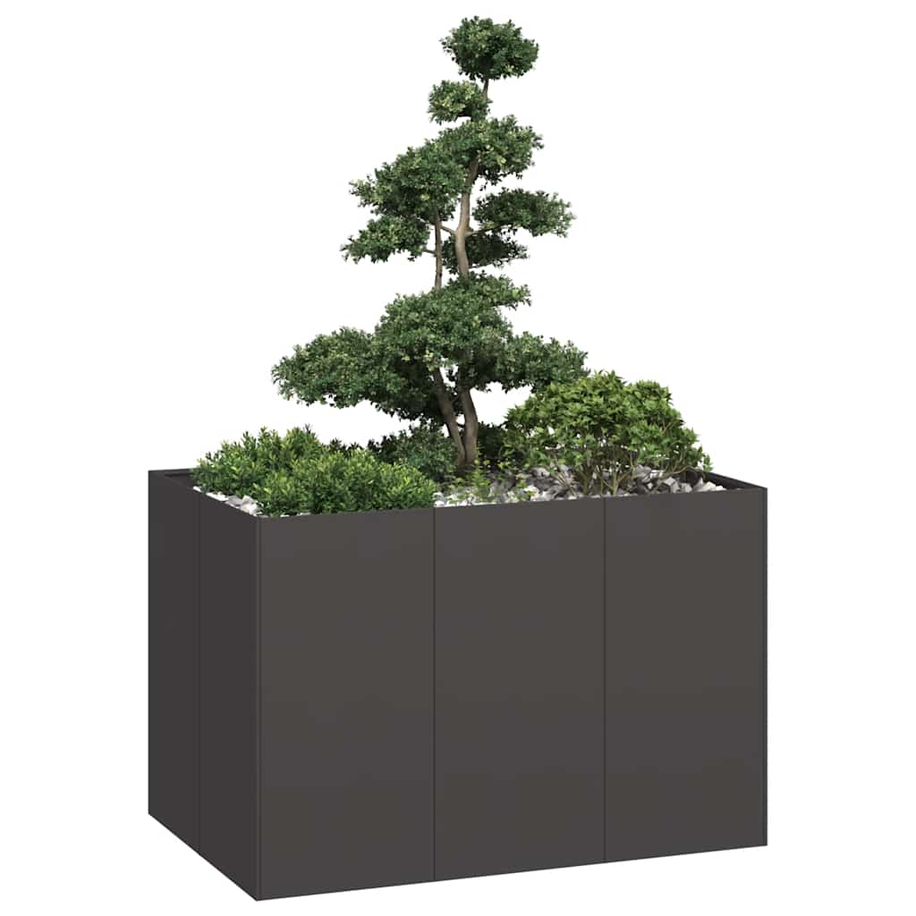 Sadilica crna 120x80x80 cm od čelika