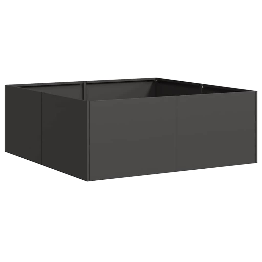 Sadilica crna 80x80x30 cm od čelika