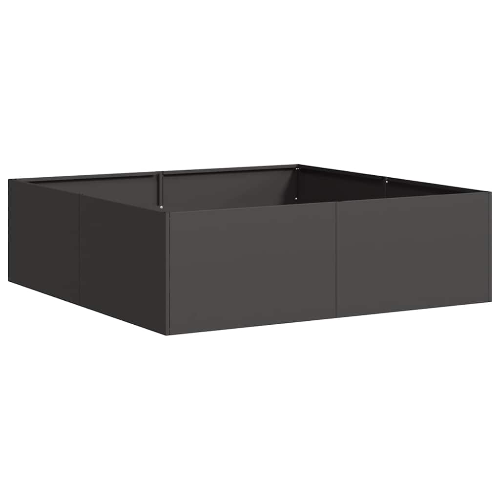 Sadilica crna 100x100x30 cm od čelika