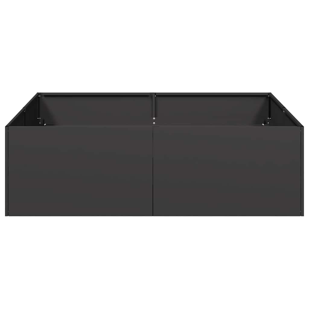 Sadilica crna 100x100x30 cm od čelika
