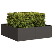 Sadilica crna 100x100x30 cm od čelika