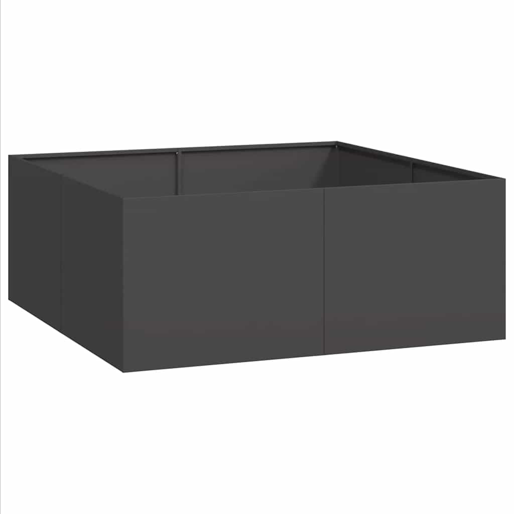 Sadilica crna 100x100x40 cm od čelika