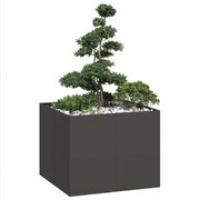 Sadilica crna 100x100x80 cm od čelika