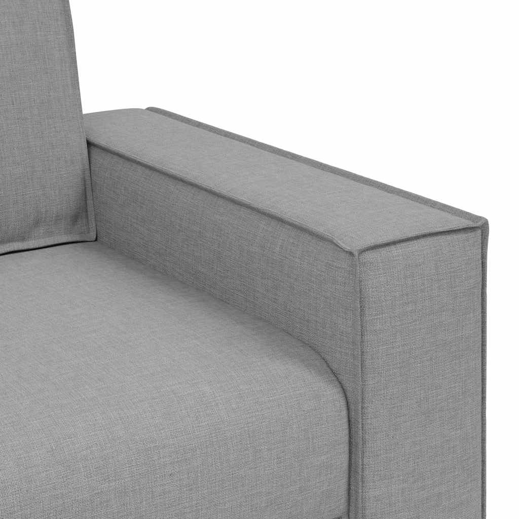 Sofa 3 kom. Oblačnosiva Platnasta tkanina
