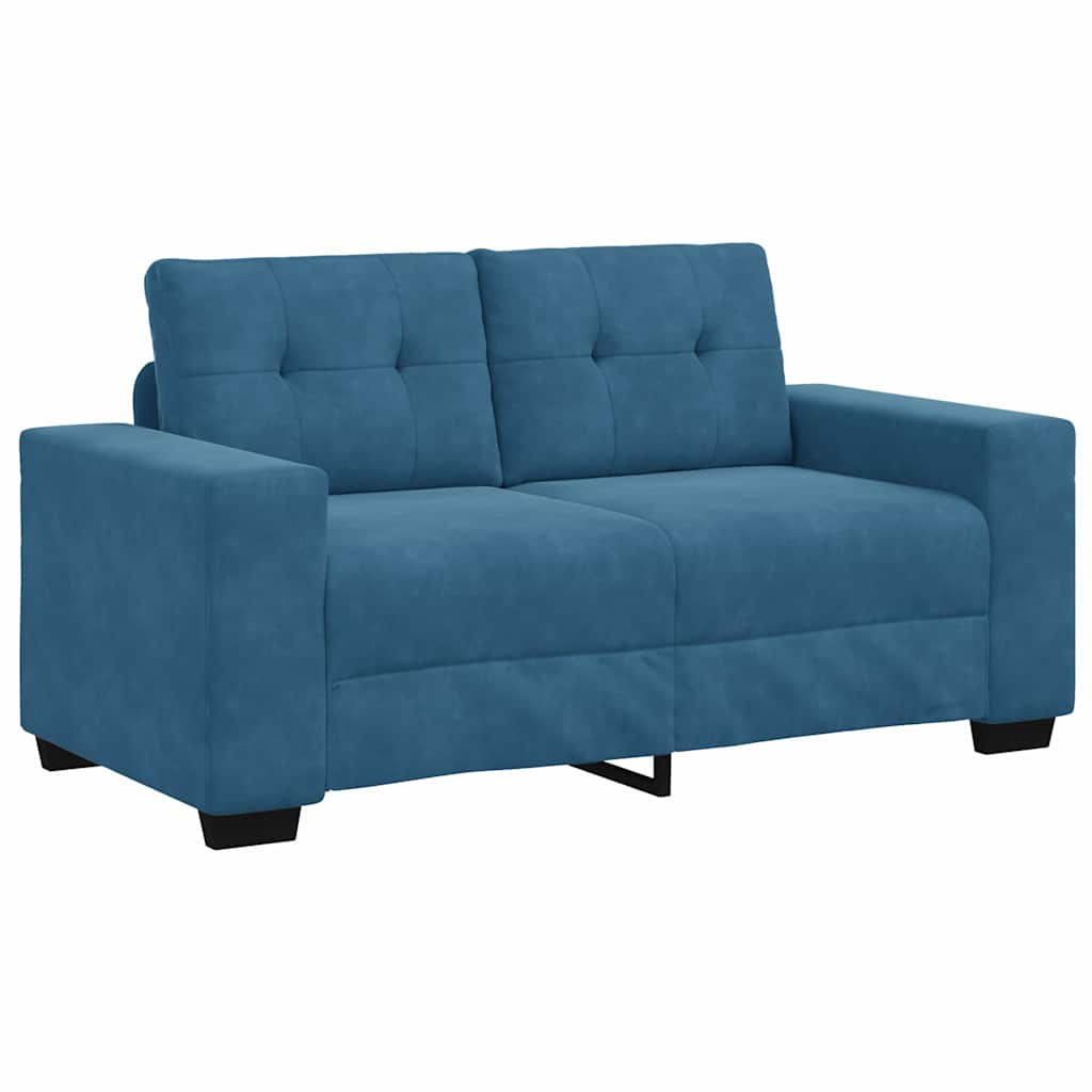 Set sofe 3 pcs Plava 221 x 80 x 80 cm Baršun