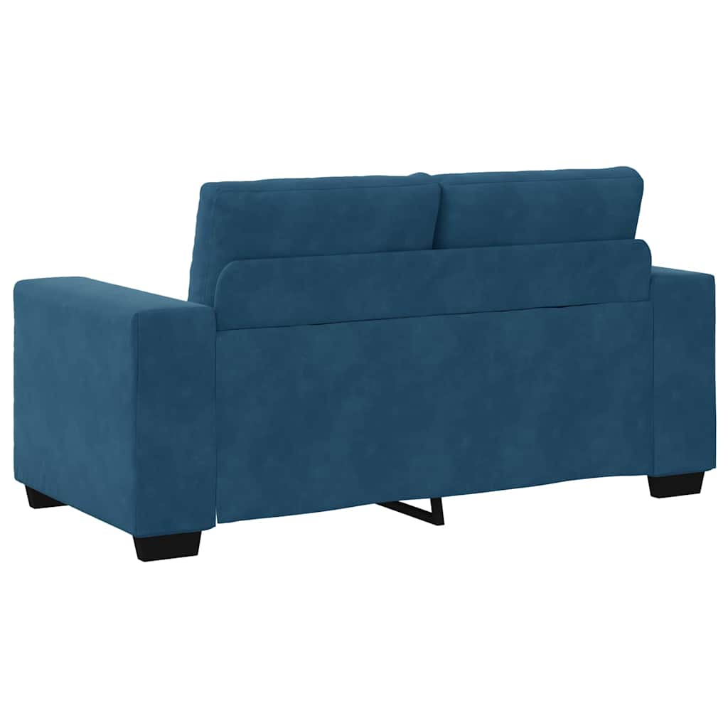 Set sofe 3 pcs Plava 221 x 80 x 80 cm Baršun