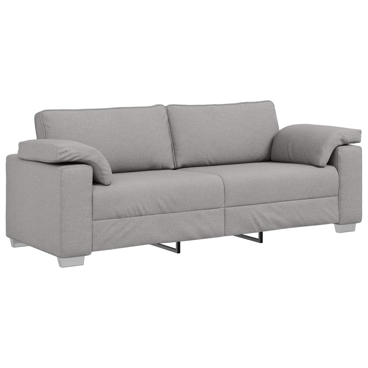 Sofa 3 kom. Oblačnosiva Platnasta tkanina
