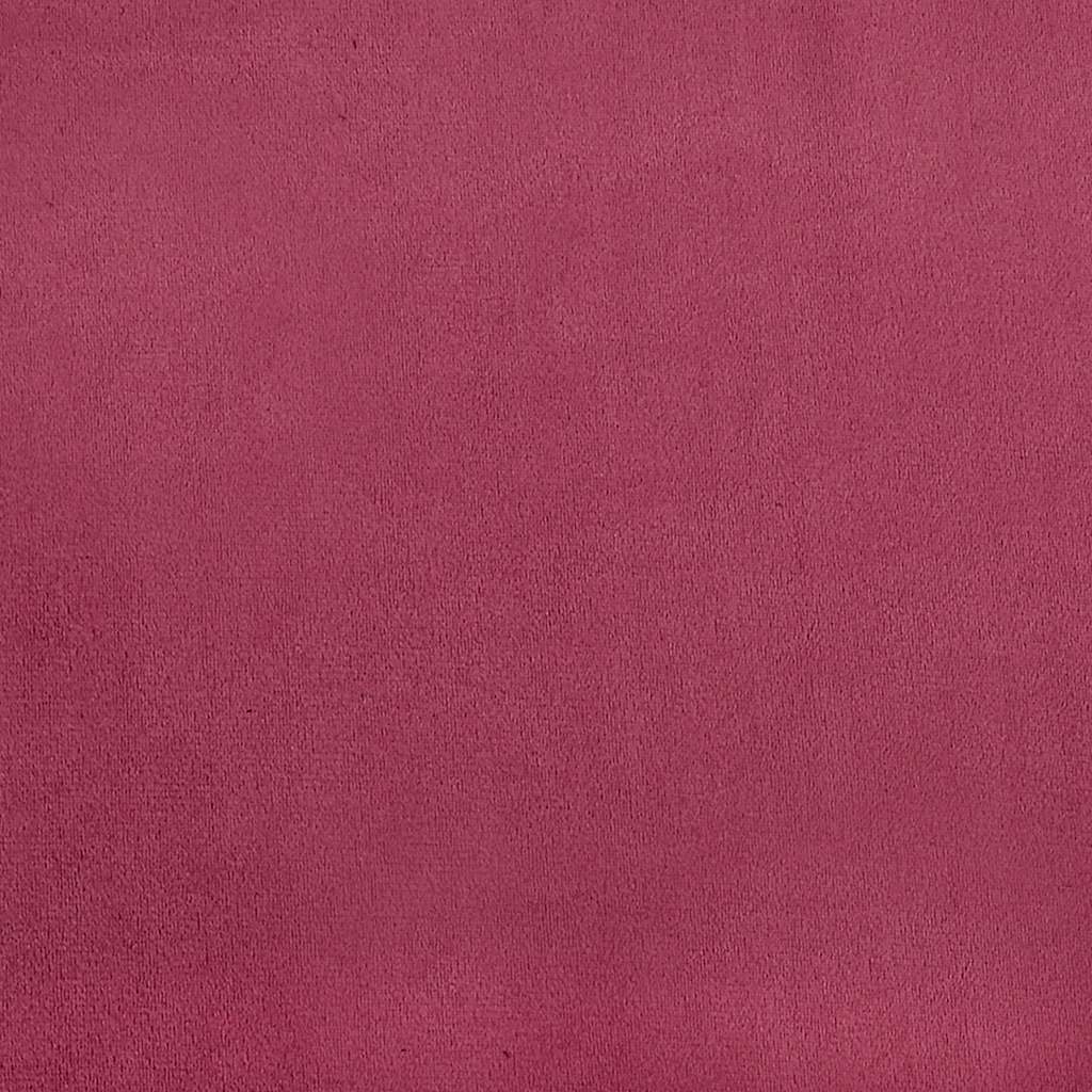 Dvodijelni set sofa s jastucima, vinsko crveni baršun
