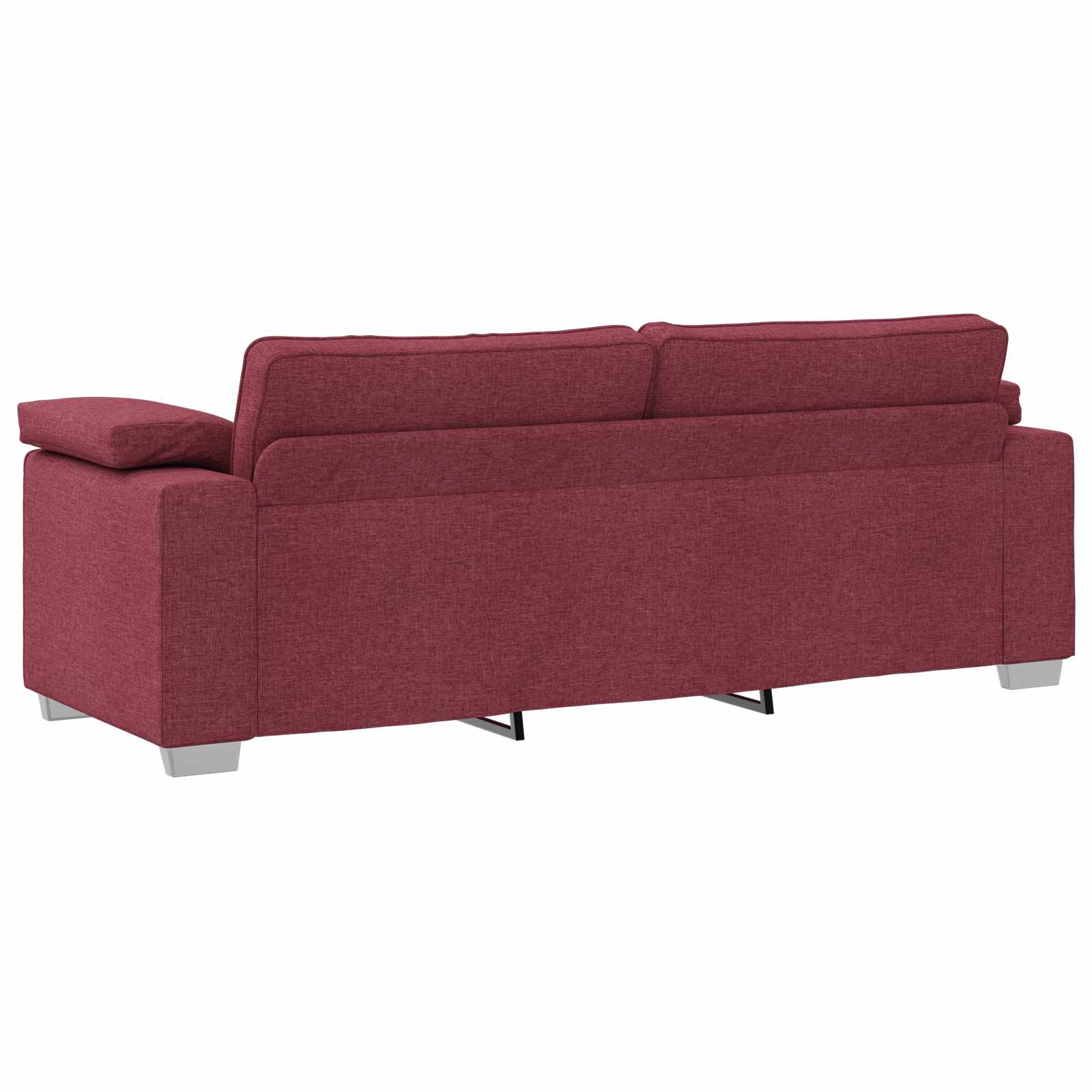 Sofa 2 pcs Vinska crvena 219 x 80 x 82 cm tkanina