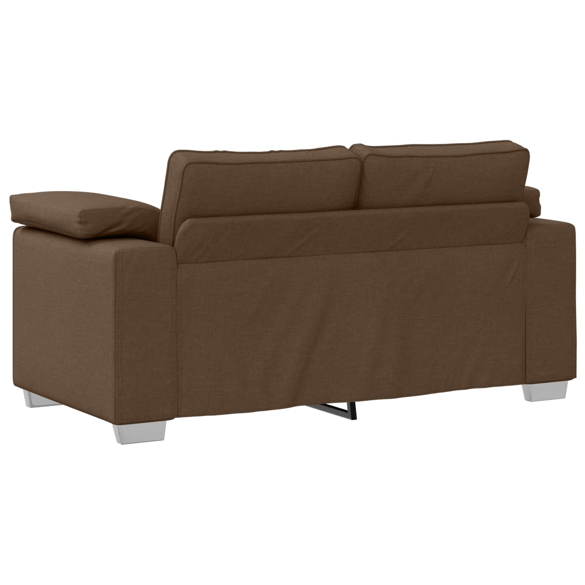 Sofa 2 pcs Smeđa 219 x 80 x 82 cm tkanina
