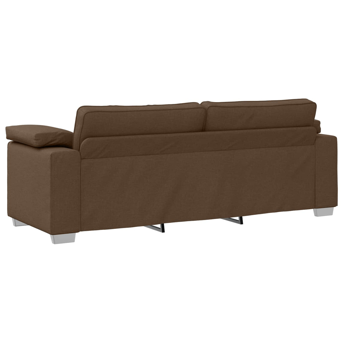 Sofa 2 pcs Smeđa 219 x 80 x 82 cm tkanina
