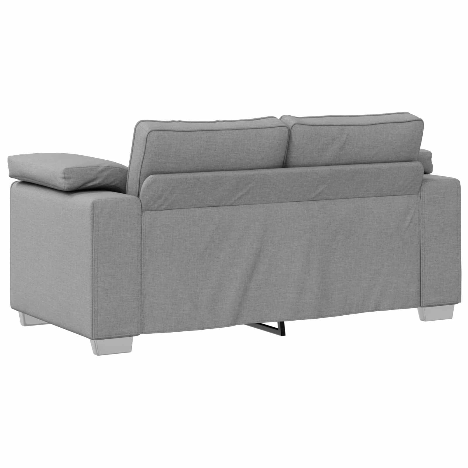 Sofa 2 pcs Oblačnosiva 219 x 80 x 82 cm tkanina