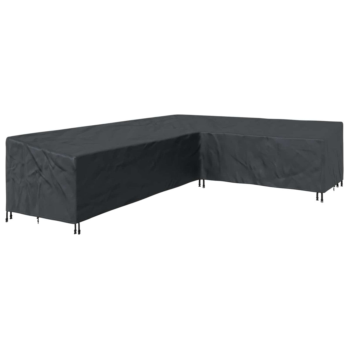 Pokrov za namještaj Crna 355 x 275 x 80 cm 210D Oxford tkanina