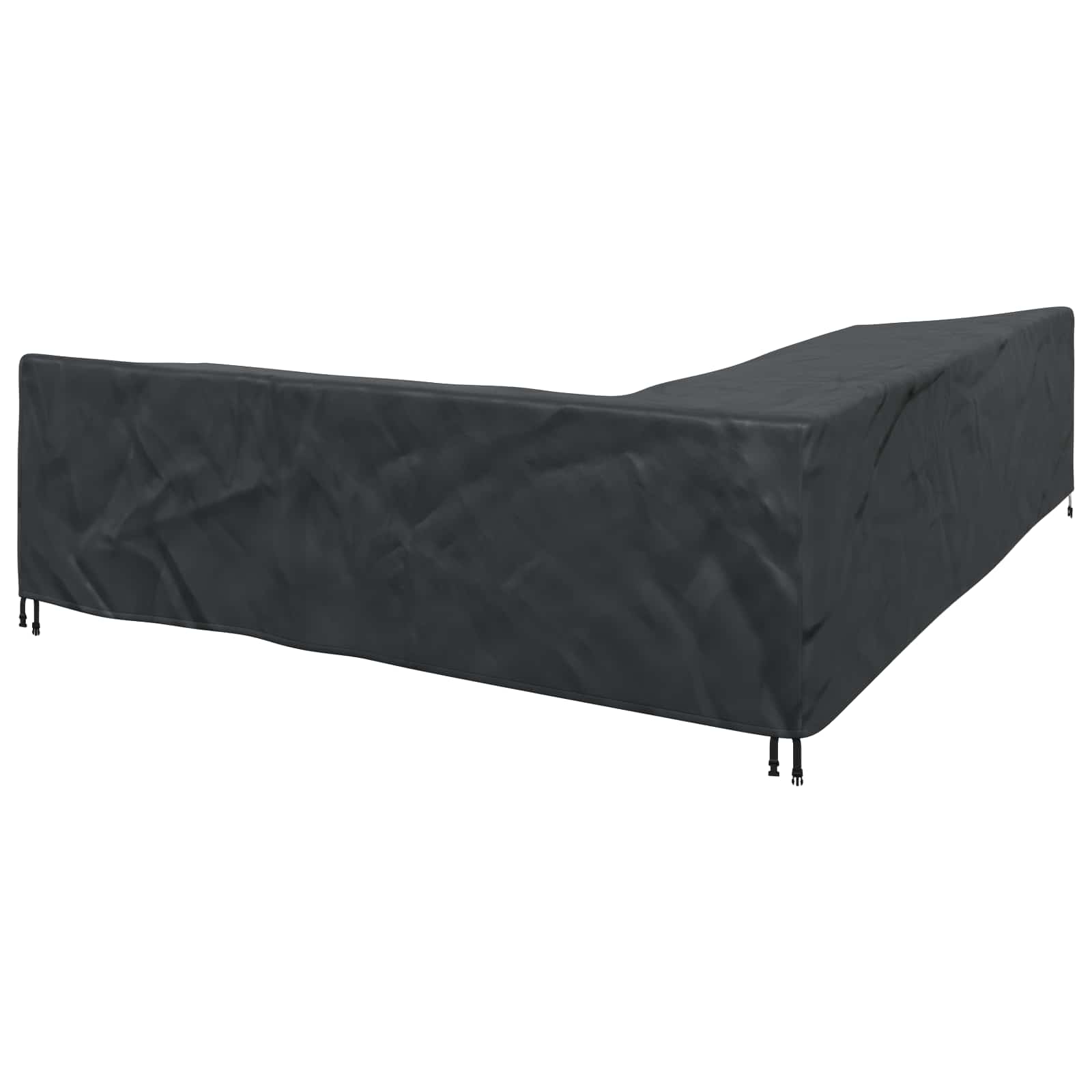 Pokrov za namještaj Crna 355 x 275 x 80 cm 420D Oxford tkanina