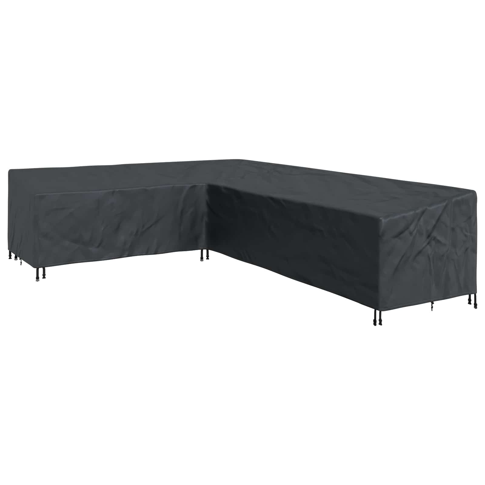 Pokrov za namještaj Crna 355 x 275 x 80 cm 420D Oxford tkanina