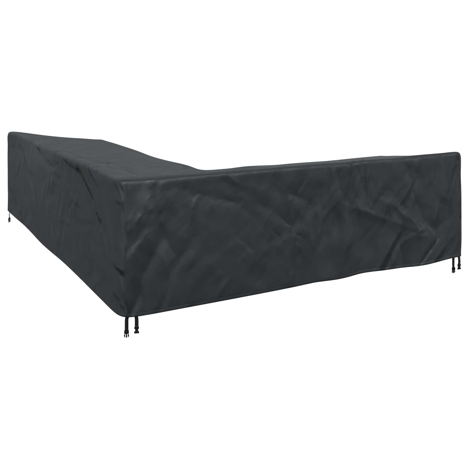 Pokrov za namještaj Crna 355 x 275 x 80 cm 420D Oxford tkanina