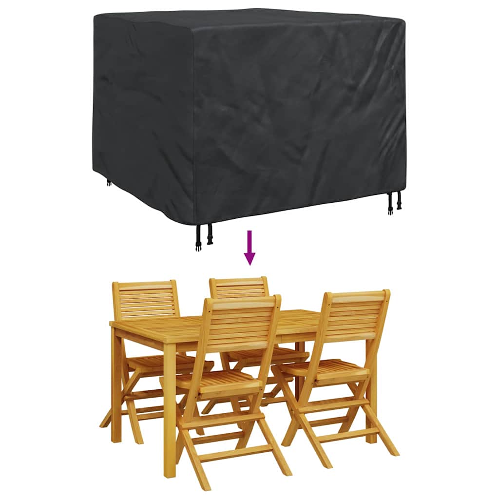 Pokrov za namještaj Crna 135 x 135 x 90 cm 600D Oxford tkanina
