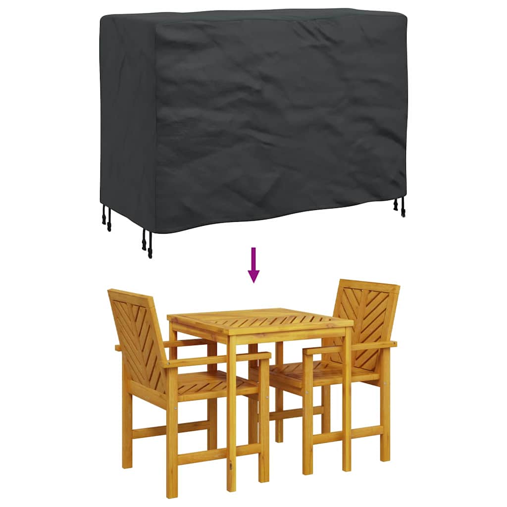 Pokrov za namještaj Jednobojno Crna 130 x 80 x 70 cm 210D