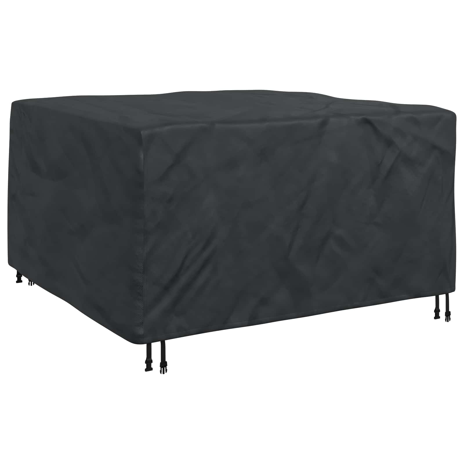 Pokrov za namještaj Jednobojno Crna 150 x 150 x 75 cm 210D