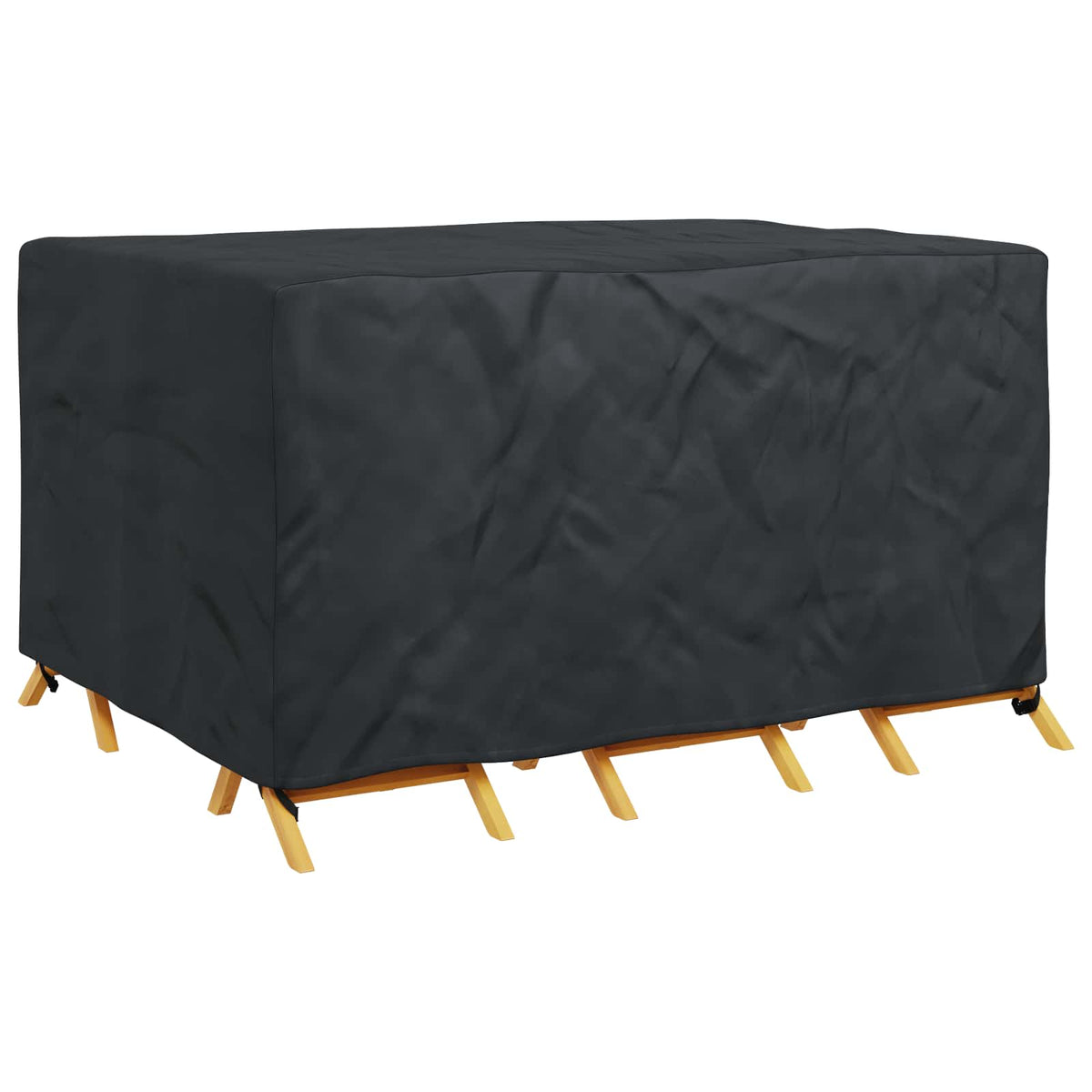 Pokrov za namještaj Jednobojno Crna 180 x 140 x 90 cm 210D