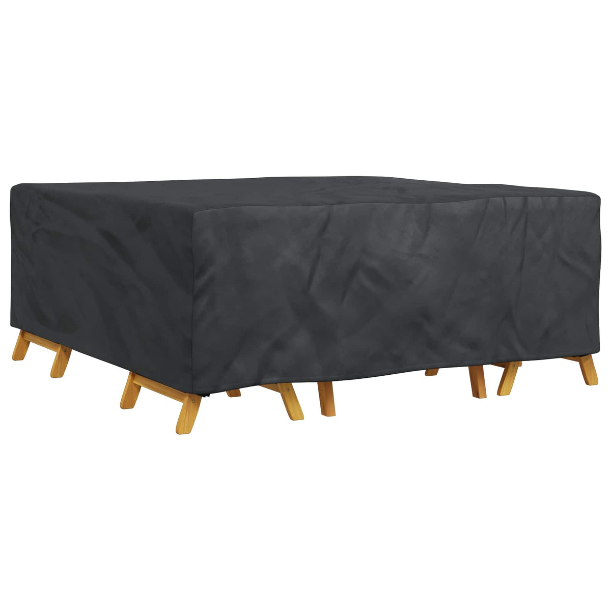 Pokrov za namještaj Jednobojno Crna 200 x 190 x 85 cm 420D