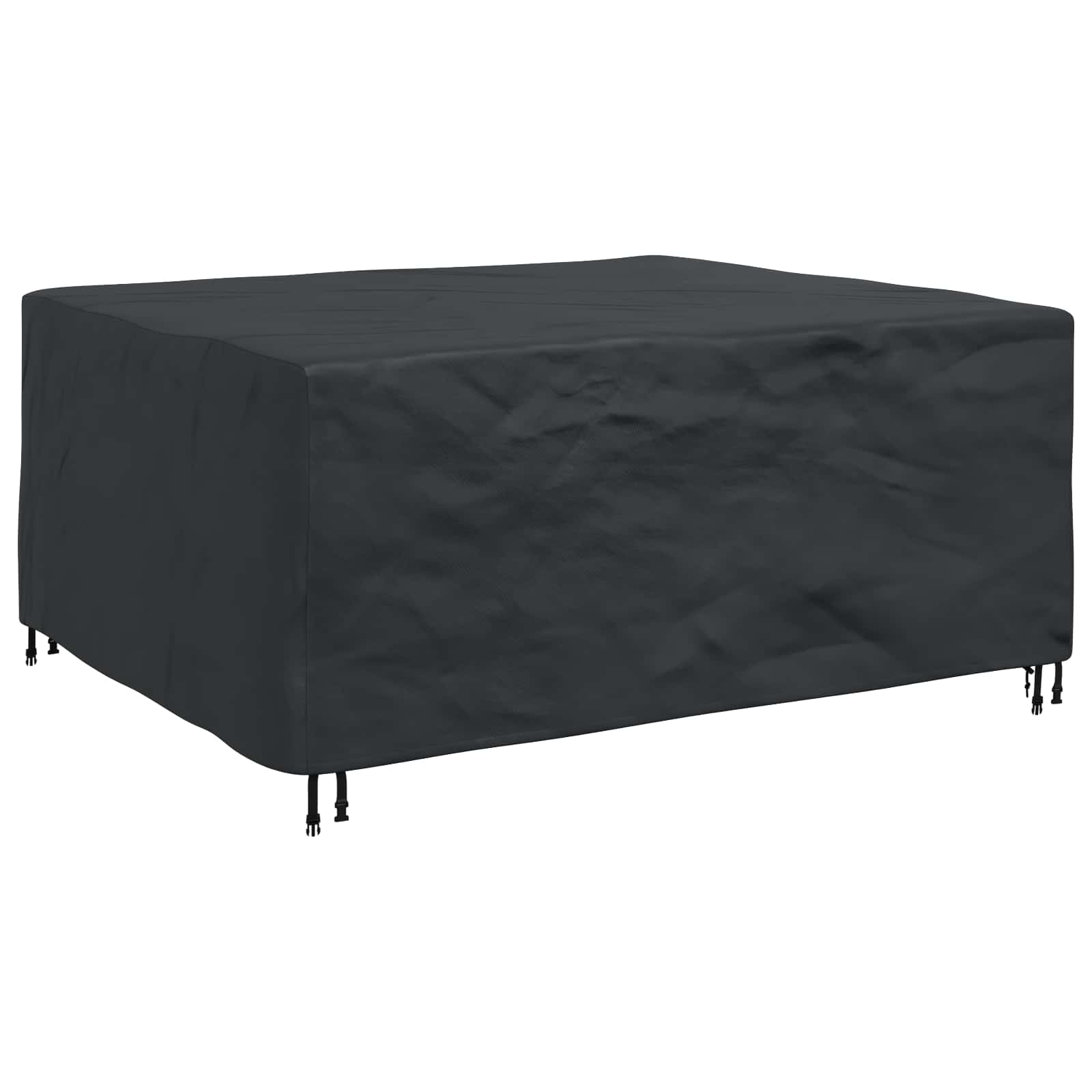Pokrov za namještaj Jednobojno Crna 200 x 165 x 80 cm 600D