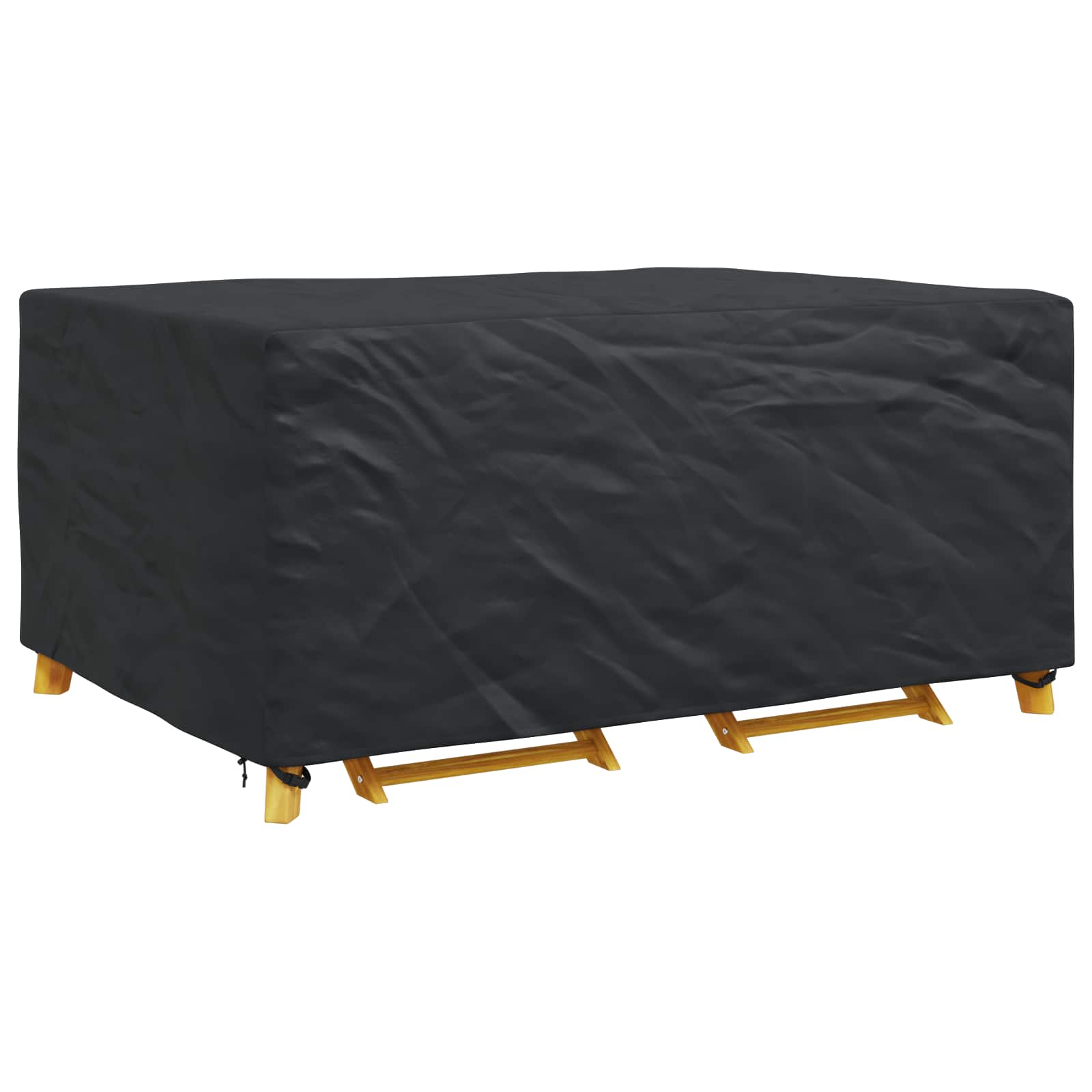 Pokrov za namještaj Jednobojno Crna 240 x 160 x 100 cm 600D