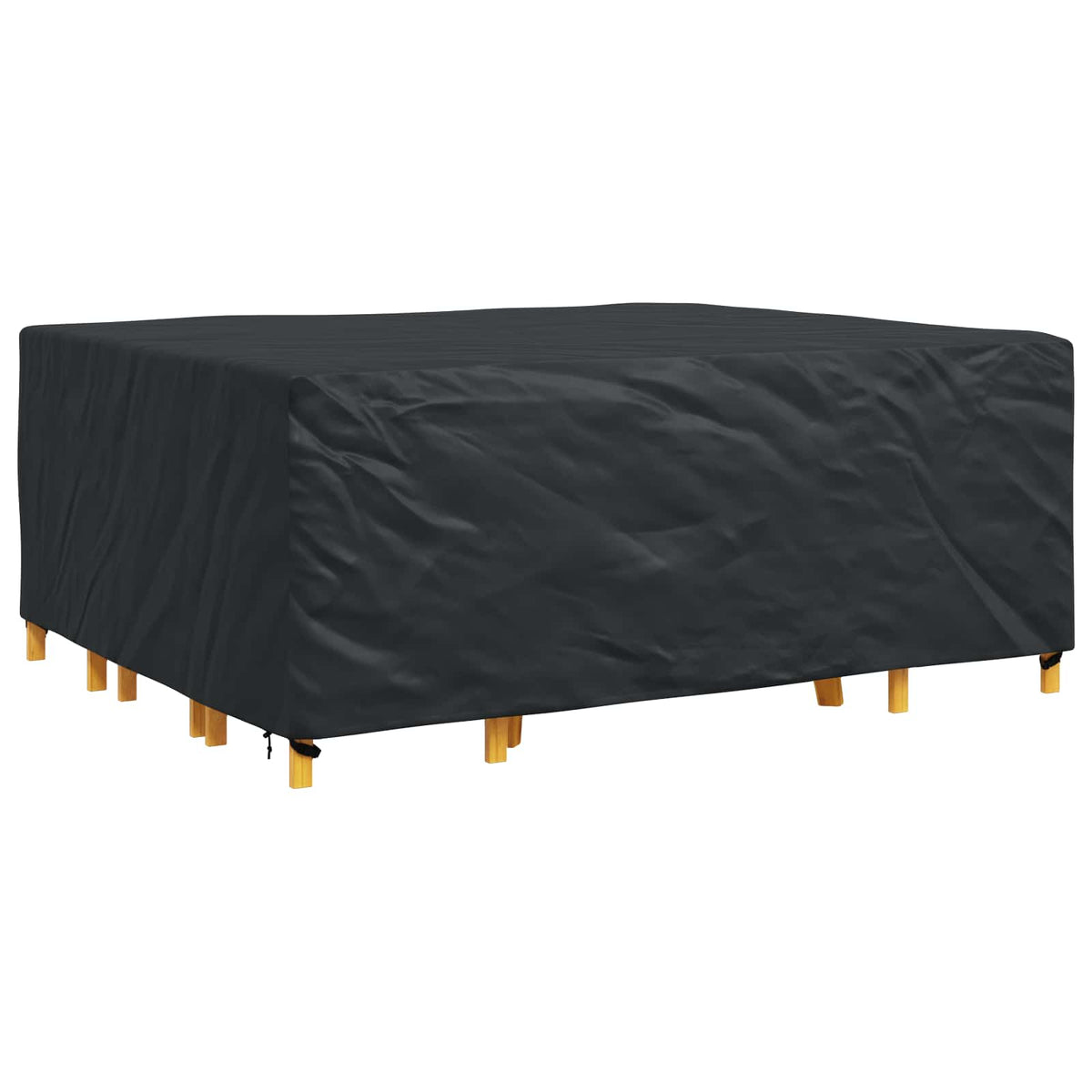 Pokrov za namještaj Jednobojno Crna 250 x 210 x 70 cm 210D