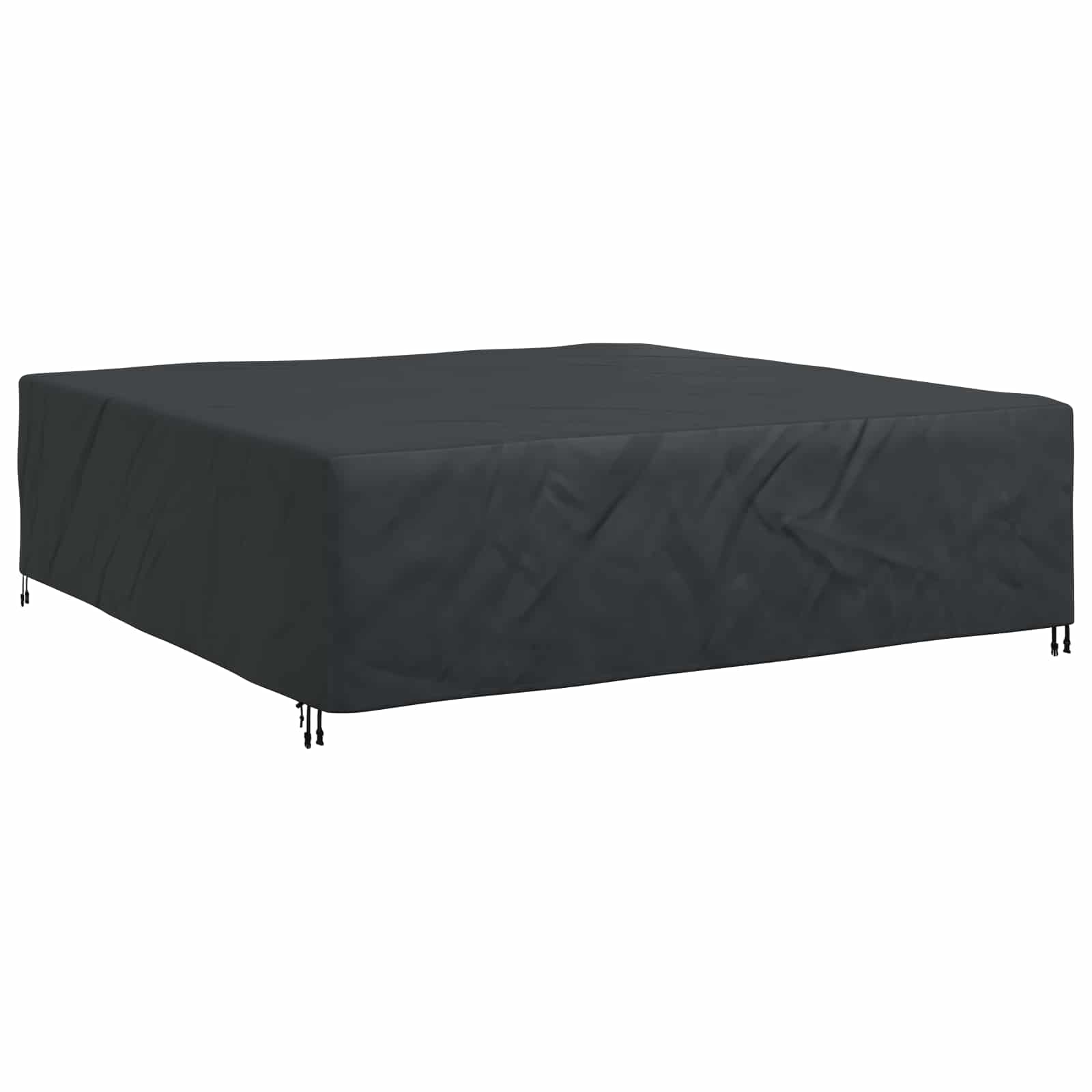 Pokrov za namještaj Jednobojno Crna 275 x 275 x 70 cm 600D