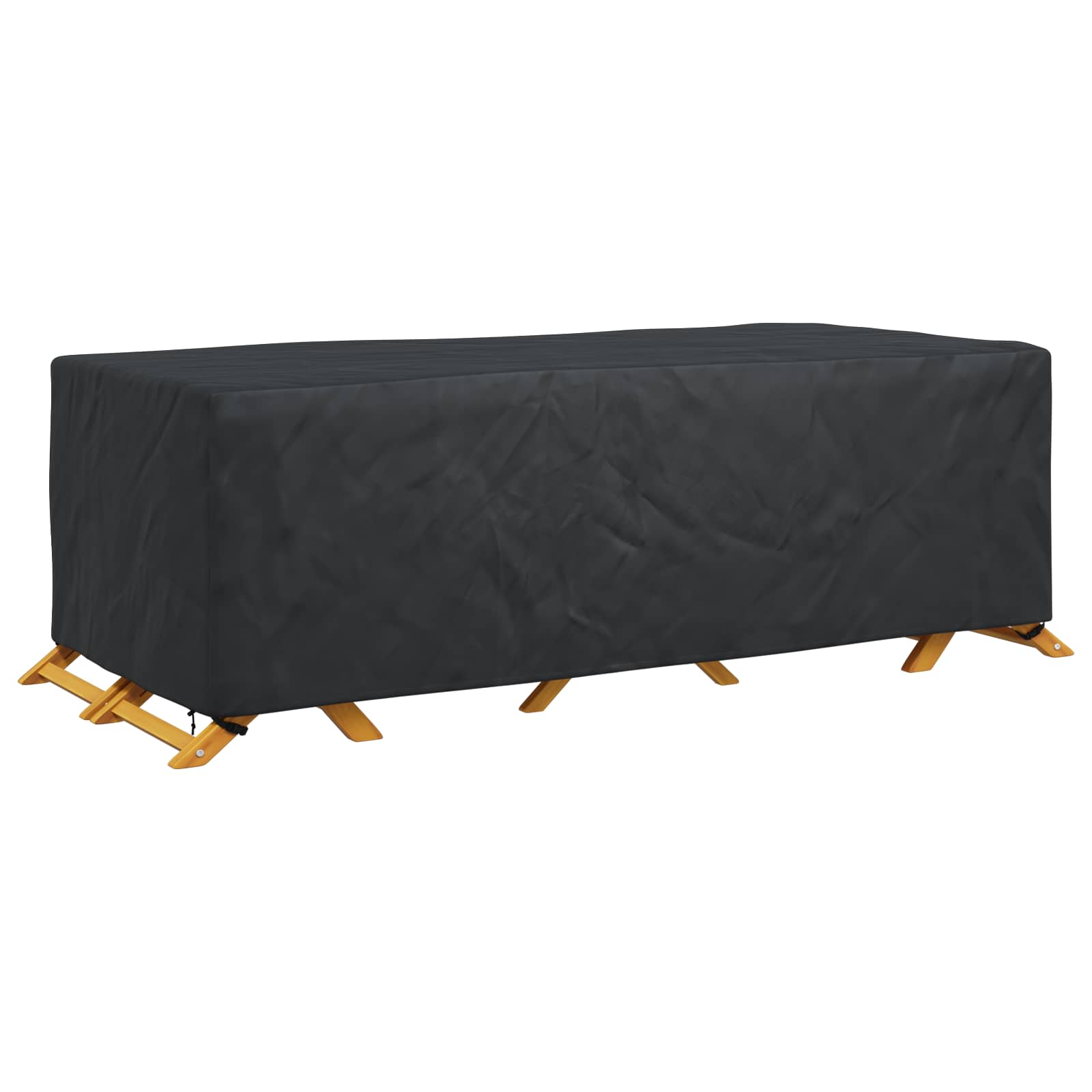 Pokrov za namještaj Jednobojno Crna 300 x 110 x 70 cm 210D