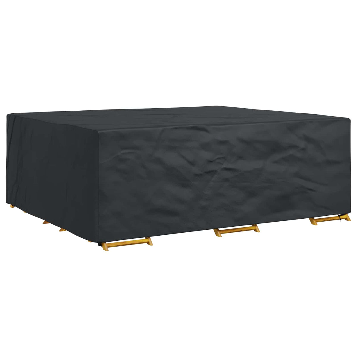 Pokrov za namještaj Jednobojno Crna 300 x 250 x 70 cm 210D