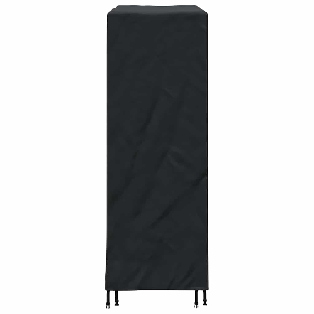 Pokrov za ping pong stol Crna 165 x 70 x 185 cm tkanina