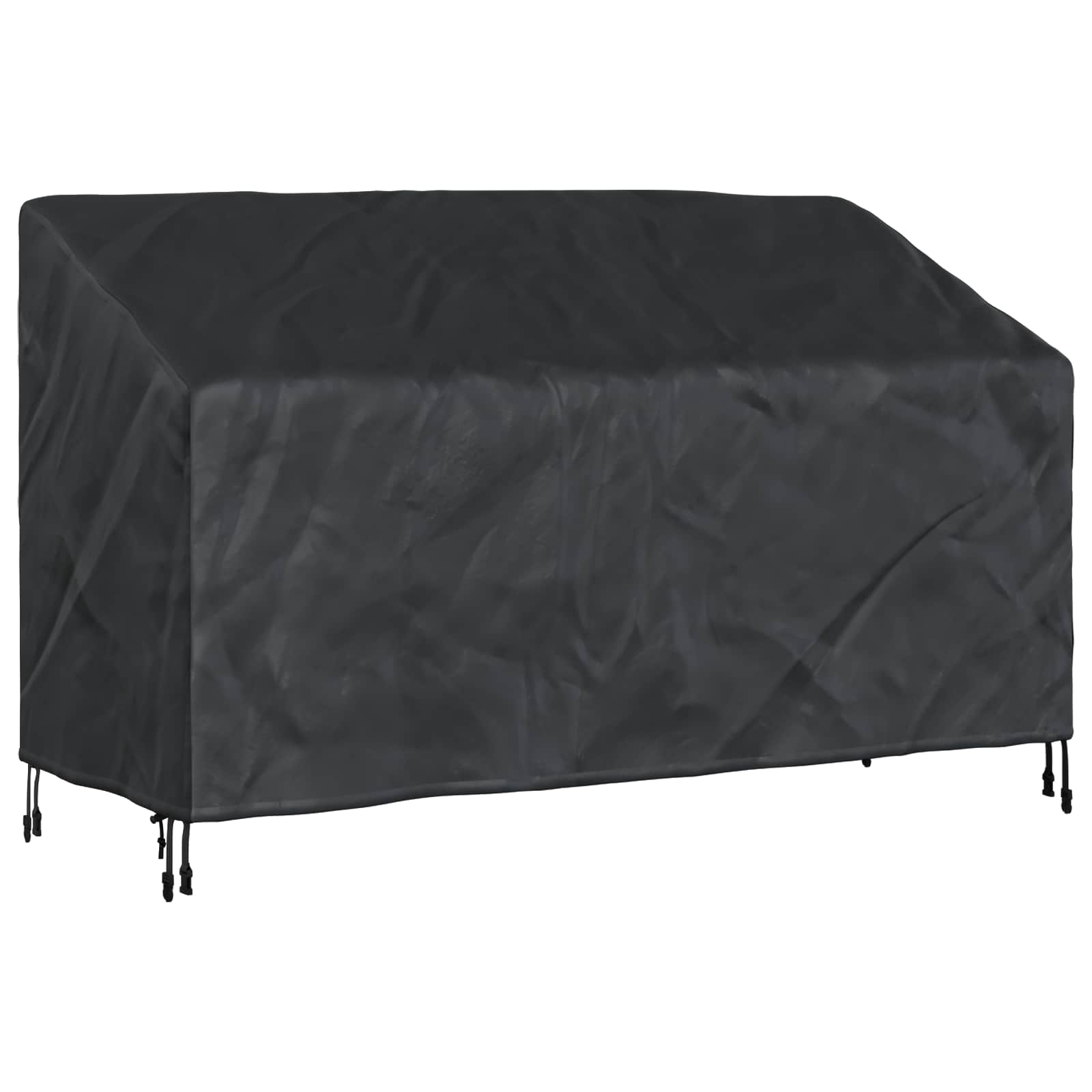 Pokrivač za vrtnu klupu 165 x 70 x 65 / 94 cm 420D Oxford tkanina