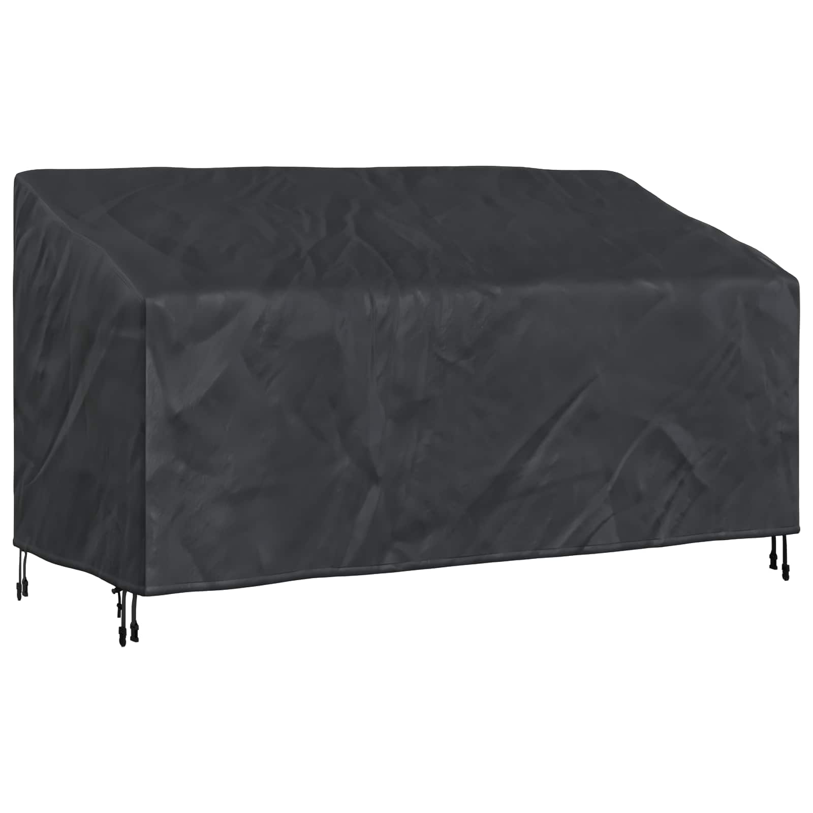 Pokrivač za vrtnu klupu 185 x 85 x 65 / 94 cm 210D Oxford tkanina