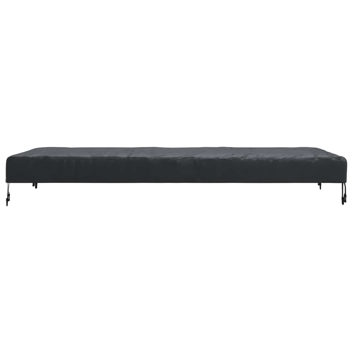 Pokrov za stol Jednobojno Crna 182 x 102 x 15 cm tkanina