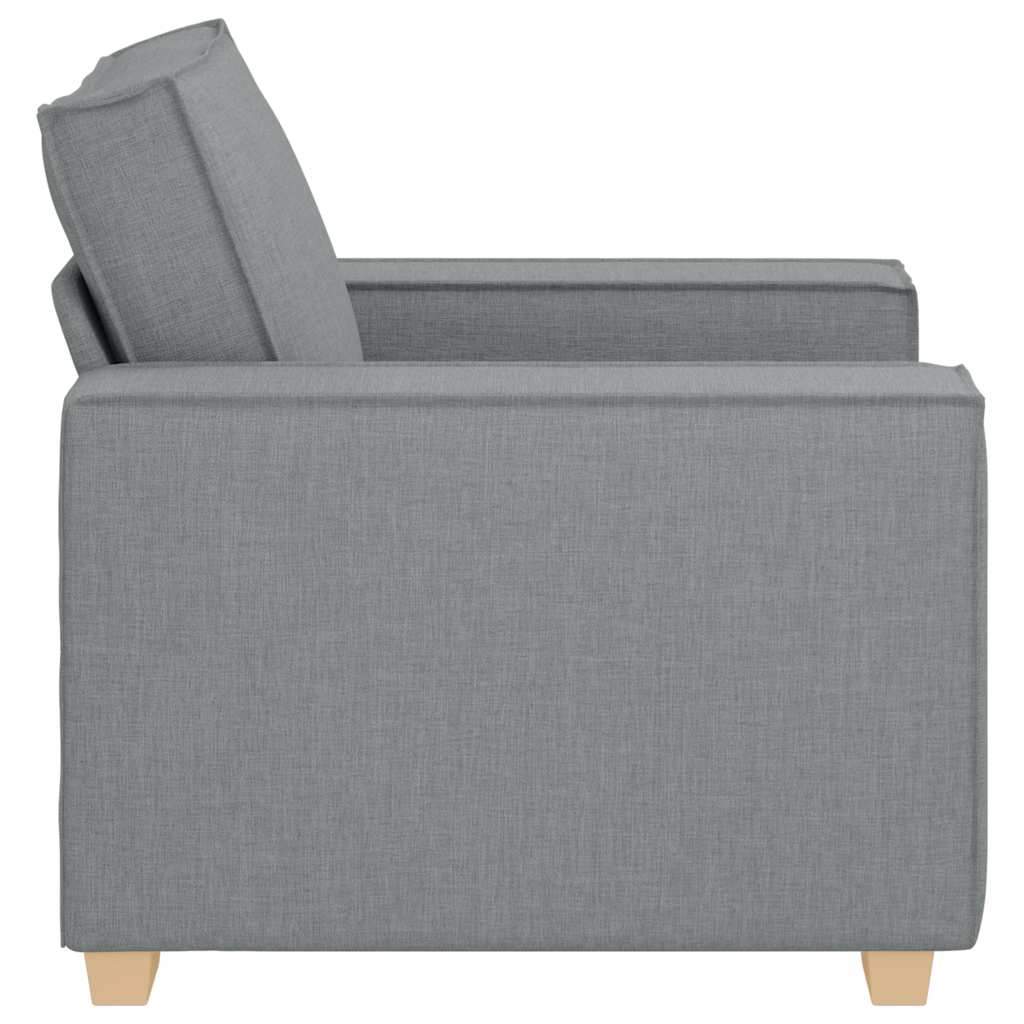 Sofa fotelja svijetlo siva 100x78x84 cm tkanina