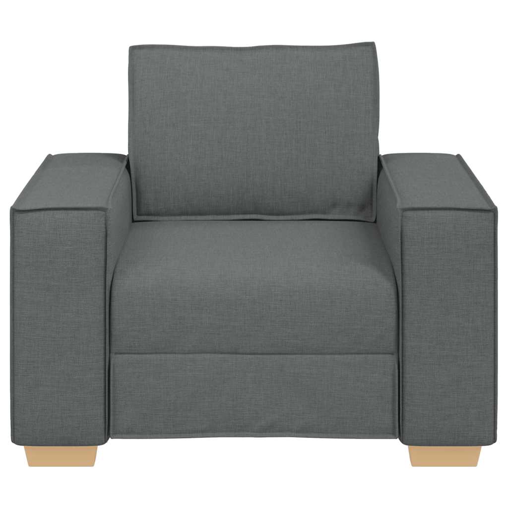 Sofa fotelja tamno siva 100x78x84 cm tkanina