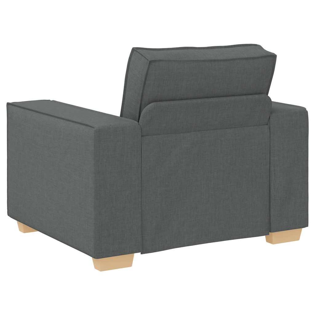 Sofa fotelja tamno siva 100x78x84 cm tkanina