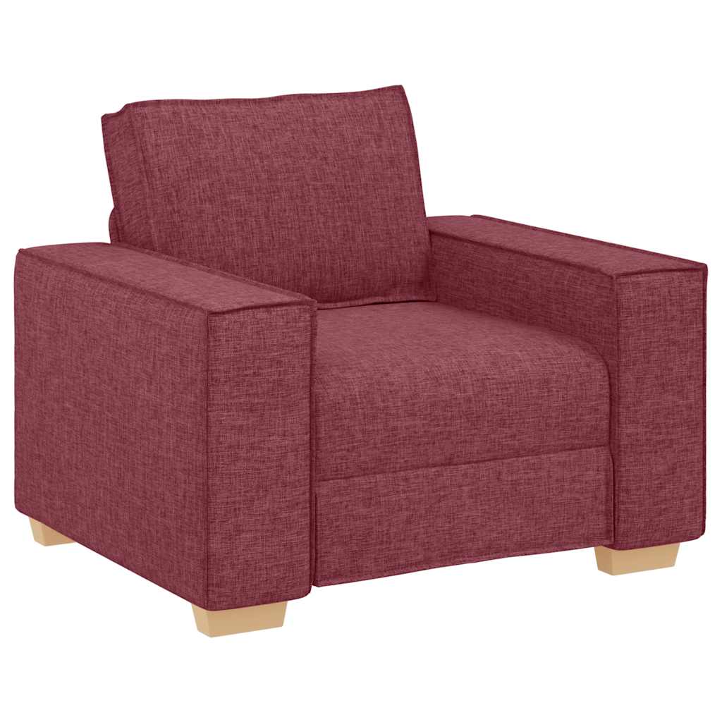 Sofa fotelja vino crvena 100x78x84 cm tkanina
