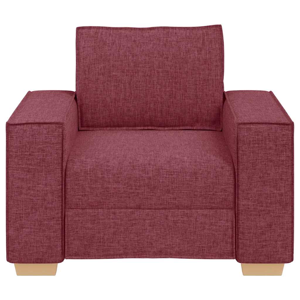 Sofa fotelja vino crvena 100x78x84 cm tkanina