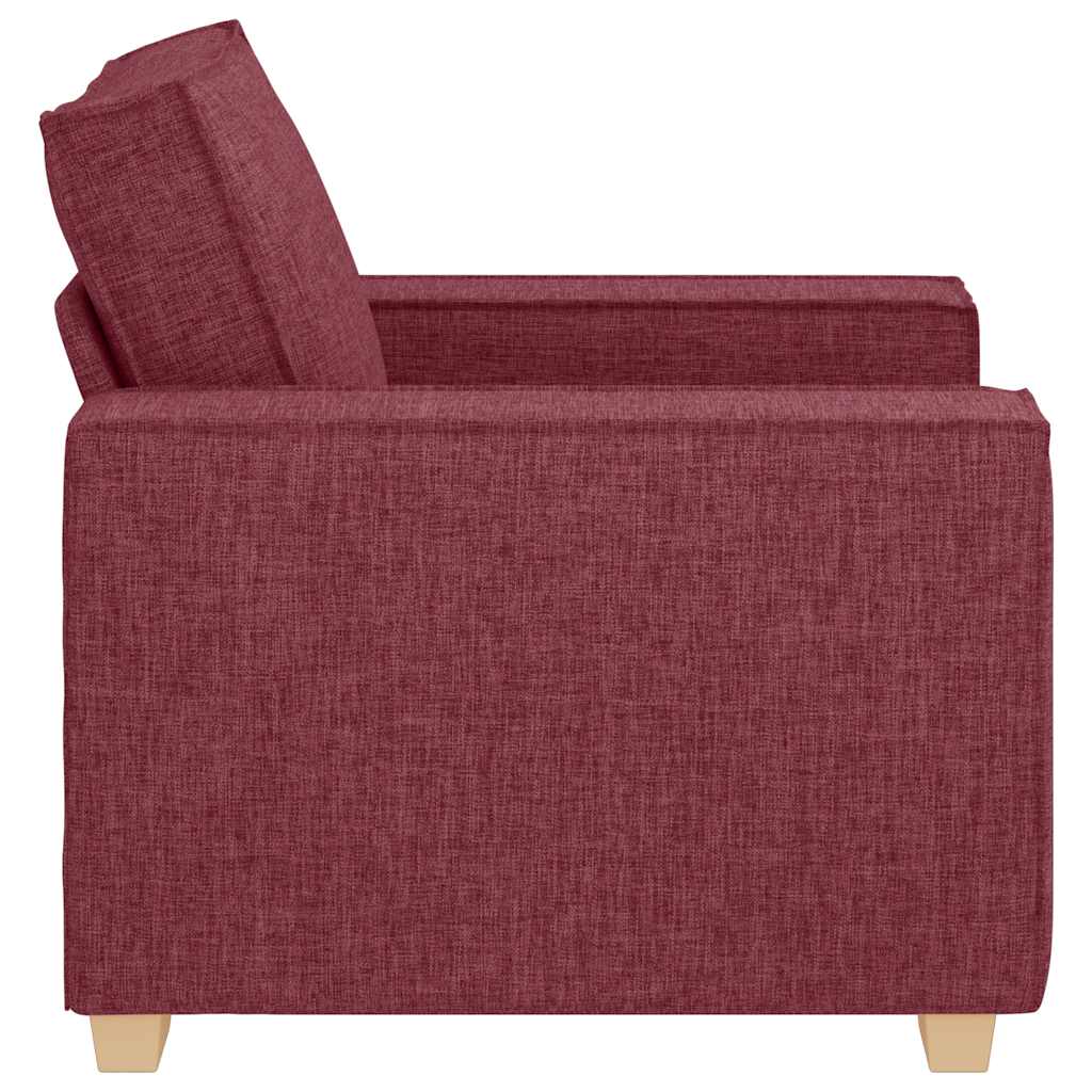 Sofa fotelja vino crvena 100x78x84 cm tkanina